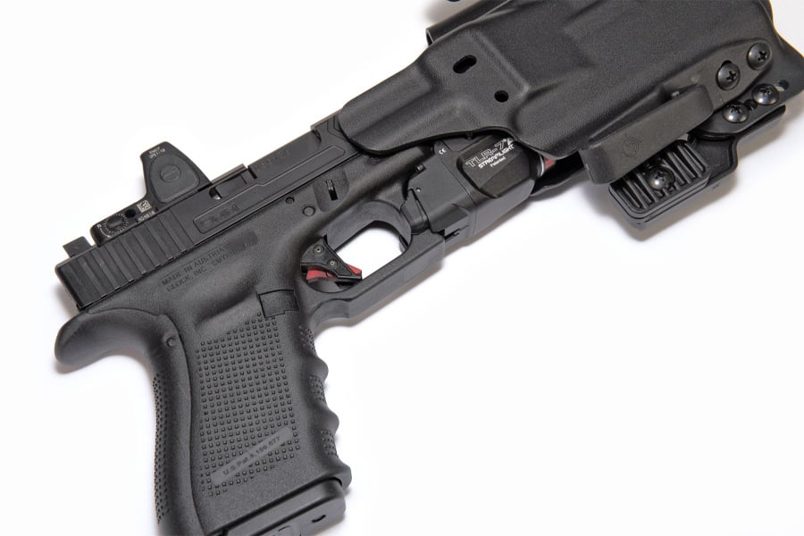 MISSION FIRST TACTICAL Pro Series Light Inside the Waist Ambidextrous Glock 43/43X MOS TLR7 Sub